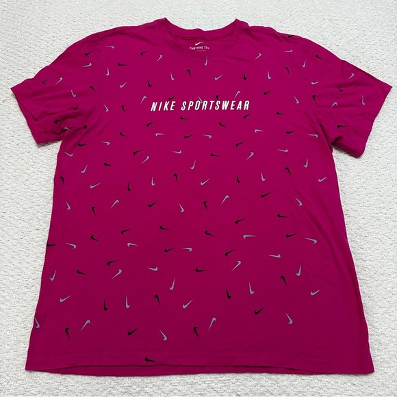 Nike Other - Nike Sportswear Miami AOP Checks Tee Men’s Size Large XL